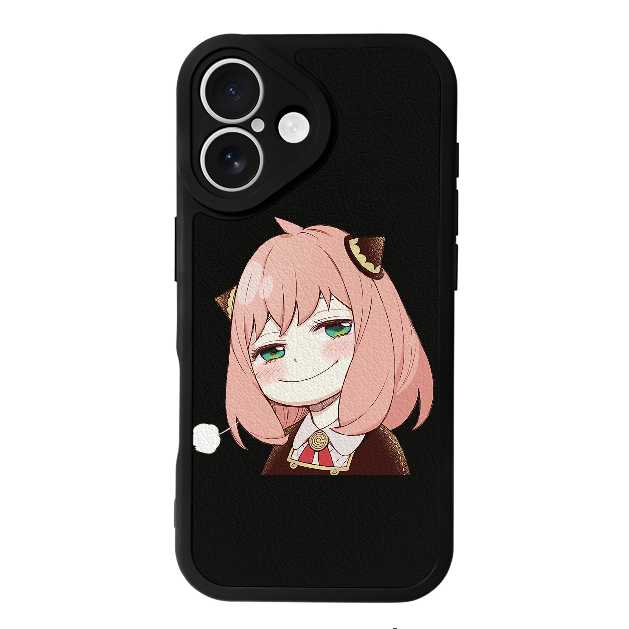 （画像用） SPY×FAMILY间谍家家酒 【iPhone 16シリーズ対応】シリコンスマホケース（レザー調） 材質：シリコン